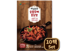 숯불무뼈불닭발(비닐) 250g 10팩